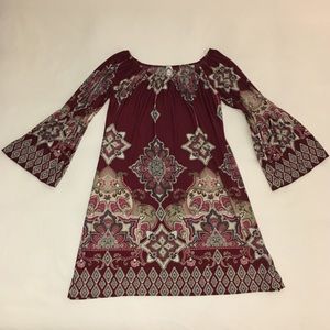 ❌SOLD❌Floral off shoulder dress